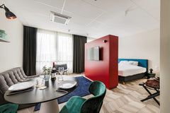ROXI Residence is a fully equiped hotel located near Brussels' City Center. Our   Double Studio Room in aparthotel vacation rental 37521159