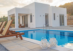 Evgoro Ouranos is a modern newly built spacious villa with a magnificent view to Rethimnon, Greece Evgoro-Ouranos villa , private pool,Breakfast Entire villa vacation rental 21478374
