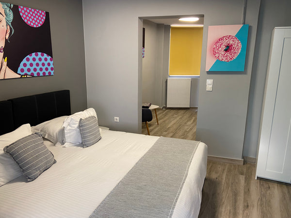 The studio has air conditioning, some of them have a terrace / or a seating area Thessaloniki, Greece Comfort Studio With Park View 6st Floor Entire rental unit vacation rental 29205417