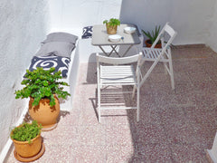 The bright and modern 'Red Hill' house is a fully renovated flat/apartment with  Rhodes, Greece 'Red Hill' - city apartment with sunny courtyard Entire rental unit vacation rental 14657567