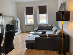 The Apartment includes a living room and 1 small bedroom and it is optimal for u Vienna, Austria Apartment with small bedroom near Brunnenmarkt Entire rental unit vacation rental 48738071