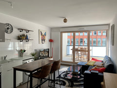Très bel appartement lumineux avec chambre indépendante et une grande terrasse c Dinard, France Magnifique T2 à 10mn à pied de la gare Part-Dieu Entire rental unit vacation rental 718734146596657495