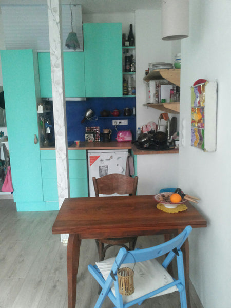 beau 2 pièces de 27 m2, complètement refait (cuisine ouverte, douche à l'italien Paris, France Joli 2 pièces calme et cosy Entire rental unit vacation rental 10632256