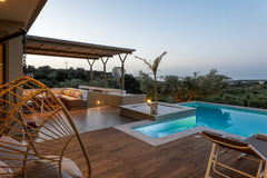Rizes Villa Agia Triada is a private holiday villa, surrounded by olive groves a Rethimnon, Greece Villa Rizes Agia Triada, Private Nature Getaway! Entire villa vacation rental 620055330548082484