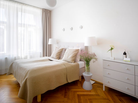 A modern, fully furnished apartment with two bedrooms, a bathroom with a bath, a Prague, Czechia Grey Elephant_2 bedroom apartment for 2-5 persons Entire serviced apartment vacation rental 21180741