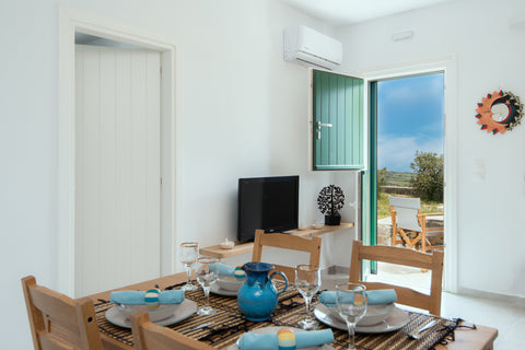 Here you will really relax, overlooking the sea on one side and the hill of Agio  Apelagitis 3 Entire rental unit vacation rental 549108541684839744