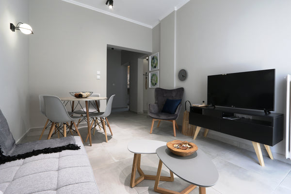 A design apartment in Athens, in the heart of cultural life, which meld the comf Marousi, Greece The KERAMEIKOS Midtown Apartment II (Athens, Gazi) Entire rental unit vacation rental 33598437