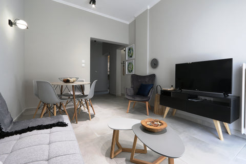 A design apartment in Athens, in the heart of cultural life, which meld the comf Marousi, Greece The KERAMEIKOS Midtown Apartment II (Athens, Gazi) Entire rental unit vacation rental 33598437
