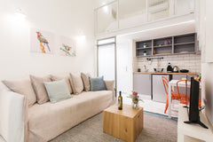 This May 2019 renovated studio-loft, right in the city center, is close to famil Athens, Attica, Greece Relax in this funky loft next to metro! Entire loft vacation rental 34595954