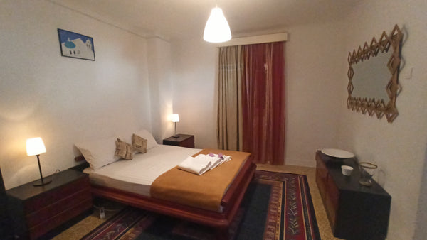 Small apartment with 2 bedrooms, double bed in each, with a small bathroom and k Athens, Attica, Greece Lovely 2 - bedroom holiday home with patio Entire vacation home vacation rental 600685669577466150