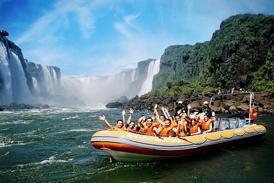 Macuco Safari Boat ride & Jungle Iguassu Falls  Private Tours and Travel Guide America Sao Paulo CITY Foz do Iguacu Destination Tour