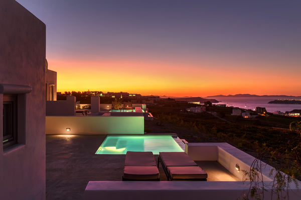 Sandy & Salty villas is a complex of two twin villas.<br />Salty villa is a new  Greece c-Panoramic views Villa with private Pool Entire home vacation rental 41919587