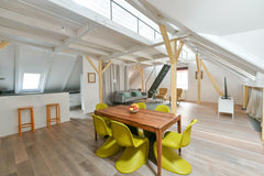 Located in an 18th century Baroque building, the high ceilings and thoughtful de Prague, Czechia Our Loft next to Charles Bridge Entire rental unit vacation rental 2410556