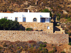 Breathtaking view villa situated at the edge of Grikos bay,fitted in the calmnes  Sea front Villa at Patmos - Grikos Entire villa vacation rental 15768035