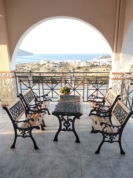 Fully renovated one bedroom apartment. Conveniently located less than 1 km from  Karpathos, Greece Anthi's view Entire rental unit vacation rental 25273679