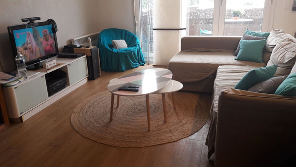 Appartement 54m2 avec une chambre au calme avec balcon proche commerces et trans  