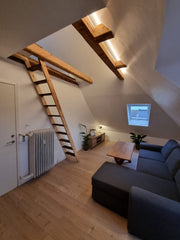 Centralt beliggende bolig i roligt kvarter. <br /><br />Unik lokation med 5 minu Copenhagen, Denmark Skøn loft lejlighed med hems og the-køkken Entire loft vacation rental 675264145359203864