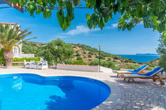 Enjoy your holiday away from tourist crowds, in a tranquil environment with the  Crete, Greece Villa Palma - Private pool, Sea view Entire villa vacation rental 11052343
