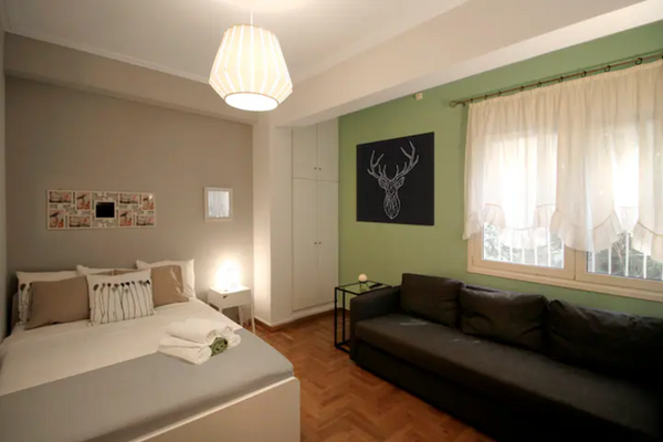 The recently fully renovated (July 2019) first floor flat is located in the pres Athens, Greece Luxury flat in Kolonaki, Athens,3' from Metro, VFM Entire condo vacation rental 568698376731645849