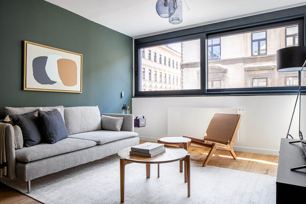 Show up and start living from day one in Vienna with this bright one-bedroom Blu Vienna, Austria Neubau 1BR w/ Elevator, nr shopping, U3, U6 Entire rental unit vacation rental 49770552