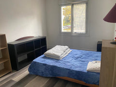 Nous proposons une chambre dans une colocation où nous sommes déjà 2 personnes,   Chambre privé, résidence arborée Private room in rental unit vacation rental 765724183918452029