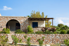 DESCRIPTION<br />Ground Floor: Arch veranda with dining  table and sitting area;  Villa "Alexandros" Entire villa vacation rental 18704544