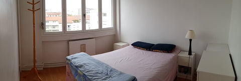 Appartement de 80m2 au 7e étage avec asc., très lumineux et calme dans une résid Lyon, France Appartement Lyon 7e Private room in rental unit vacation rental 11695886