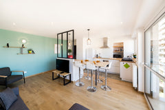In a maintained and secure residence, discover a modern and air-conditioned T2 o  Part-Dieu - Renovated in June 2020 Ac and parking Entire rental unit vacation rental 43717466