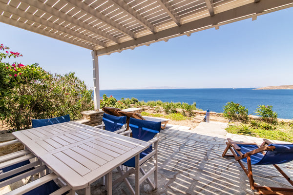 The house  is located in the most unique spot in Tinos, right next to the beach  Greece Villa by the sea in Tinos Ꙭ Stavros Bay Cycladic home vacation rental 2381999