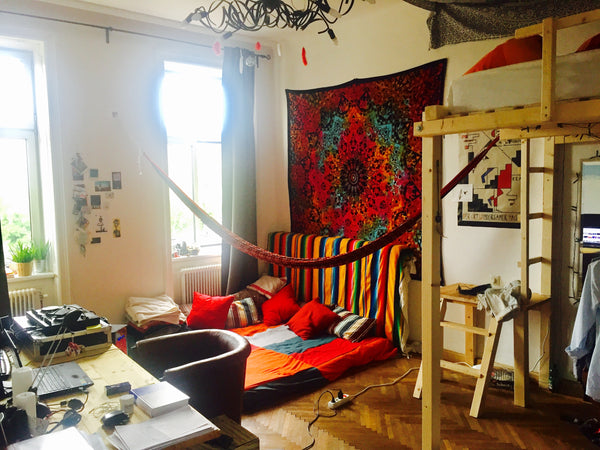 Our bohemian style apartment is super cozy with liberating 3,3m high rooms and a Vienna, Austria Cozy bohemian apartment in the city center 110m² Entire rental unit vacation rental 32177261
