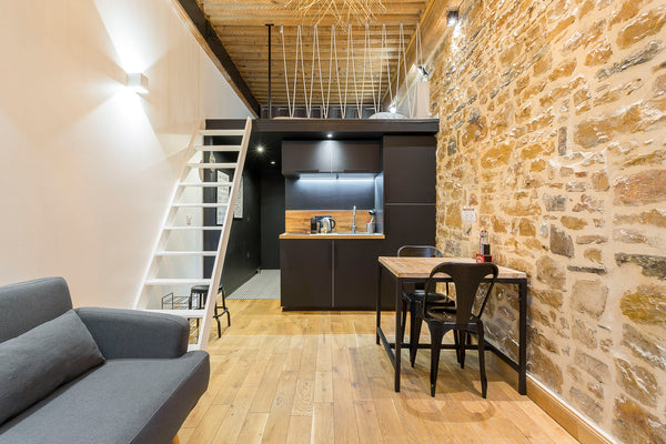 Welcome to the Ainay 1 loft with a capacity of 4 travelers. Discover its excepti Sainte-Foy-lès-Lyon, France Hamac Suites - Studio Ainay 1 - Lyon full center Entire rental unit vacation rental 33027992
