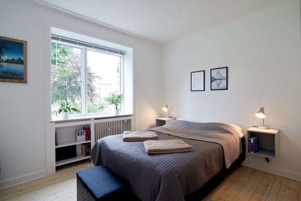 Apartment with two rooms, a nice kitchen, two balconies and a cute shared yard t Copenhagen, Denmark Modern, bright, well-preserved apartment Entire condo vacation rental 17764868