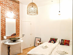 An eccentric yet stylish room in the heart of one of Antwerp's oldest protected  Knokke-Heist, Belgium Quetzal Paradise Suite Room in boutique hotel vacation rental 40447103