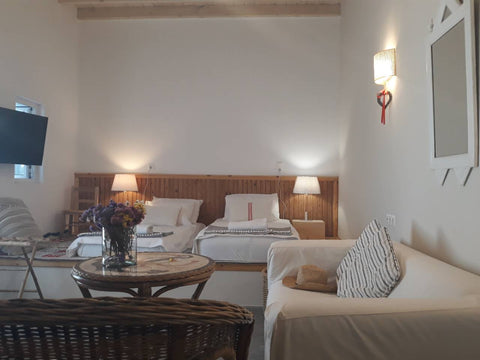 A traditional house in the heart of the historic area <br /> in village of Archa  Jakovinas House with view in Archangellos village Cycladic home vacation rental 27958135