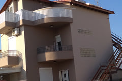 My place is close to Located in a quiet, green neighbourhood our cozy, spacious, Kremasti, Greece Colorful, cozy loft with sea view Entire villa vacation rental 13655655