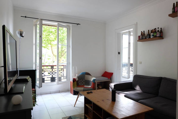 Lovely room just next to the Saint-Martin Canal, in front of the Point Ephemere  Paris, France Lovely room next to the Saint-Martin Canal Private room in condo vacation rental 21614261