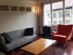In quiet street, 7 min walk  from the European Commission . Parc du Cinquantenai Paris, France Lovely furnished flat EU quarter Entire rental unit vacation rental 19570844