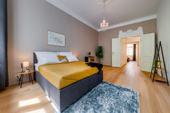Welcome in my brand-new apartment in tranquil part of booming Karlín district, j Prague, Czechia Amazing 2 bedroom apartment, 2 balconies, elevator Entire condo vacation rental 585833234181514496