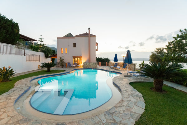 Villa Amalia enjoys a stunning location with spectacular views to the sea, the e Chania, Greece Villa Amalia Entire villa vacation rental 1033563
