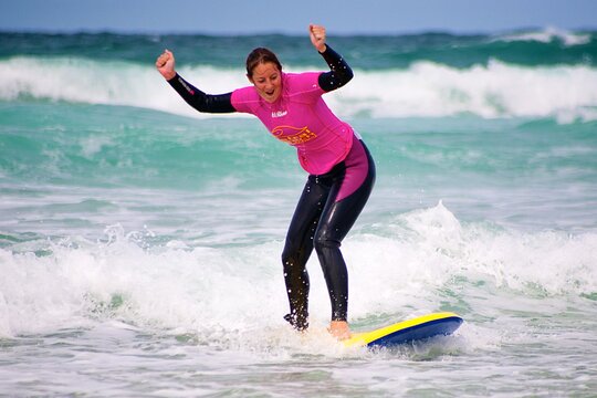 Private Surfing Lesson  Private Tours and Travel Guide Europe London CITY Newquay Destination Tour