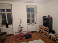 The offer is a big Room in a 90m² flat in the 8th District. Me Flo (24) and Musl  Big Room in shared flat in 8th District Private room in rental unit vacation rental 23169238