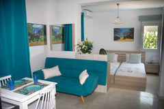 The Studio is decorated in a minimal and modern way, fully equipped, with wifi.   Votsalo beach Side Studio 1 Entire condo vacation rental 27620792