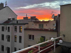 Offering my cute apartment with Vienna’s best rooftop terrace towards the quiet  Vienna, Austria Cute 1 bedroom apartment with best rooftop terrace Entire condo vacation rental 50927703