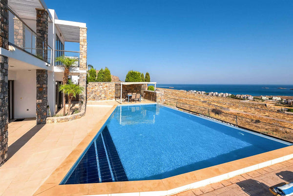 Situated within a five minute drive of Lindos, and set back from St.Nicolas Bay  Maidstone, United Kingdom Modern villa, stunning sea views, close to beach Entire villa vacation rental 37238233