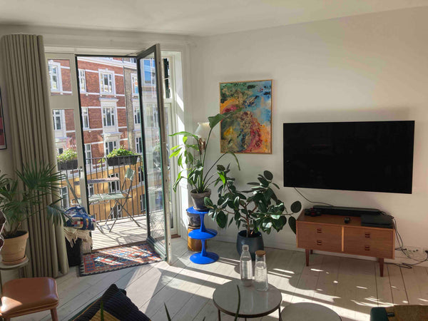 Modern apartment 68 sqm. Very centrally located in the trendy Vesterbro. <br />H Copenhagen, Denmark Trendy apartment with balcony - perfect location. Entire condo vacation rental 42787807