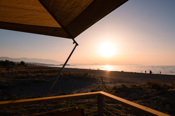 Luxurious glamping tent with stunning views of the Mediterranean sea. Enjoy all  Rethimnon, Greece Luxury glamping tent with panoramic sea view Campsite vacation rental 24530064