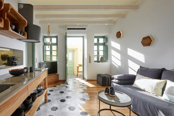 Domenica Home & Spa nestled at the heart of the traditional village of Pyrgos, a Greece Domenica home with jacuzzi & steam bath Entire home vacation rental 41897222