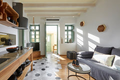 Domenica Home & Spa nestled at the heart of the traditional village of Pyrgos, a Greece Domenica home with jacuzzi & steam bath Entire home vacation rental 41897222