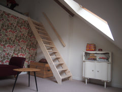 We have renovated our attic into a studio flat. It has a kitchenette, bathroom,  Ghent, Belgium cosy studio (Ghent), 2p, separate bathroom Private room in townhouse vacation rental 22061504