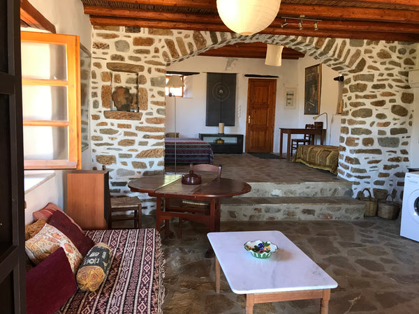 Enjoy a relaxing time in this classic country home, nestled in the beautiful hil Greece Peaceful mountain retreat with art space Cycladic home vacation rental 43737585